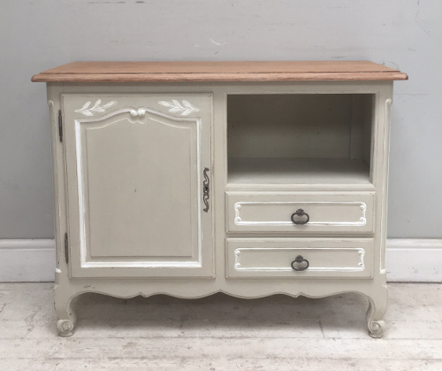 old french provencal style cupboard